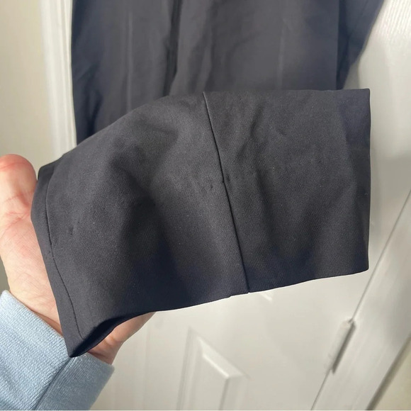Ann Taylor Black Dress Office Pants Size 14 Nylon/Spandex Blend - Picture 3 of 10